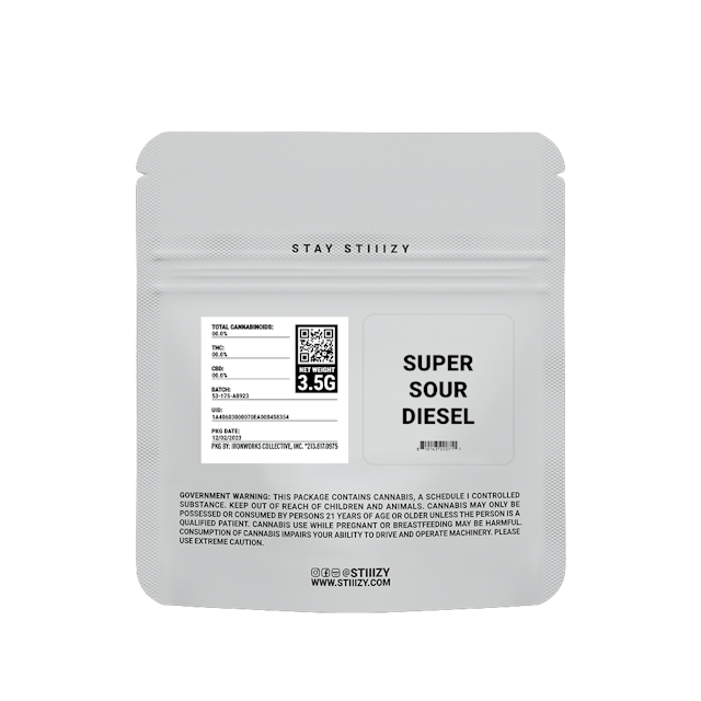 Super Sour Diesel 3.5g WHITE Lable