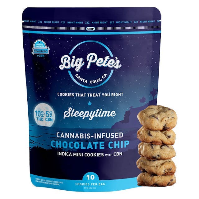 image of Big Pete's Treats Sleepytime CBN Cookie 10pk  : Edibles