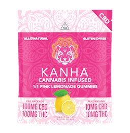 Picture of theKANHAKE   CBD   Classic Pink Lemonade 1:1 (10mg CBD, 10mg THC)