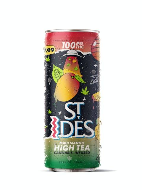 image of ST IDES MAUI MANGO | 12OZ HIGH TEA 100MG : Drinks