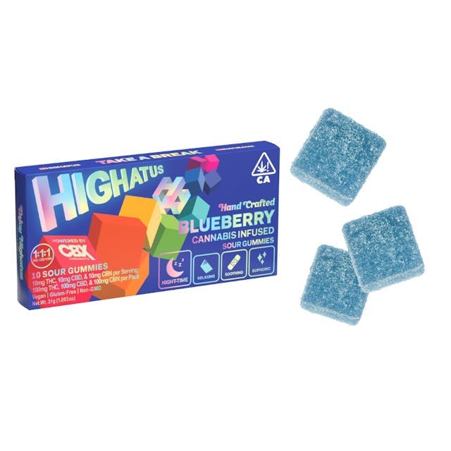 Blueberry Sour Gummy HIGHATUS