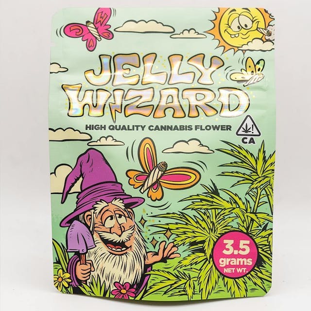 image of Jelly Wizard Magic Zkittlez 3.5 Ted's Budz : Flowers