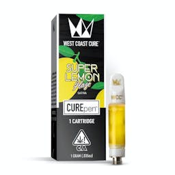 Picture of theWest Coast CureSuper Lemon Haze CUREpen Cartridge   1g 