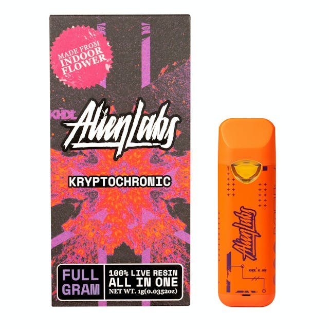 image of Alien Labs KryptoChronic   All In One Vape   Full Gram : Vape Pens