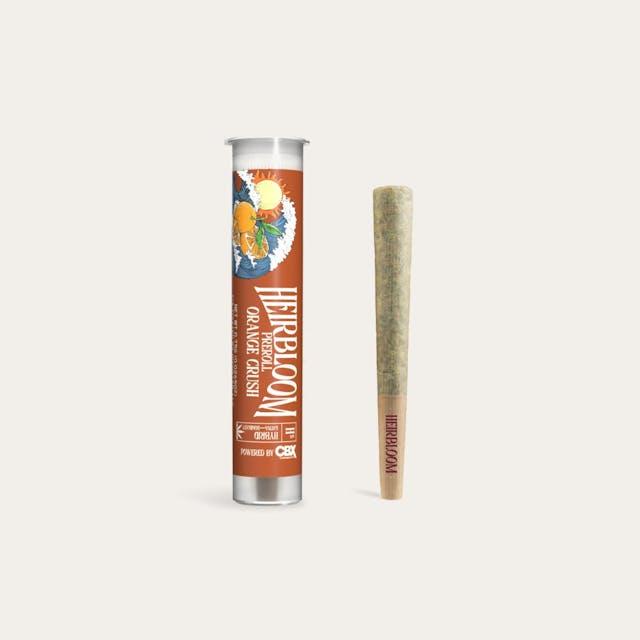 image of Heirbloom Legacy Flower Orange Crush Pre Roll   : Pre-Roll Flower