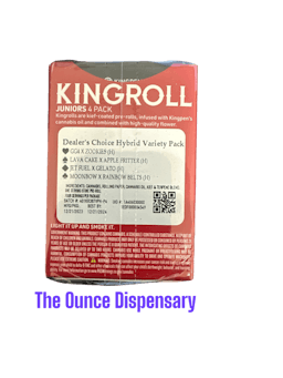 Picture of theKINGROLLKRL Junior 0.75g PR 4 Pack   Hybrid Variety Pack v2, StateHouse