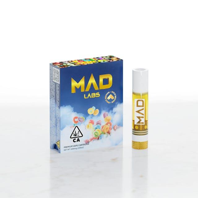 image of Mad Labs    Fruity Cereal   Cartridge Gold Edition 1G : Vape Pens