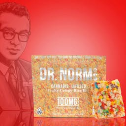 Picture of theDr. Norm'sFruity Crispy Rice Bar 100mg