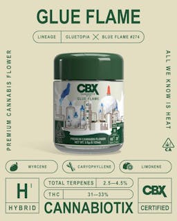 Picture of theCannabiotixCBX   Glue Flame   3.5g