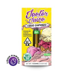 Picture of theJeeterGelato 1g Vape Cart  Juice
