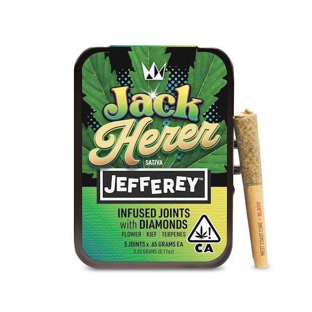 Jack Herer - Jefferey Infused Joint .65g 5 Pack