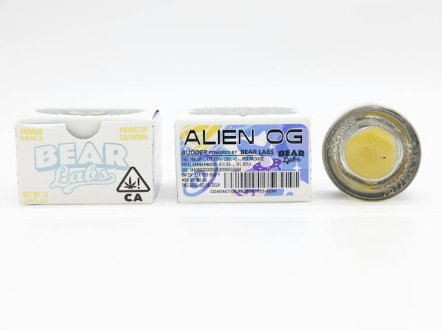 Alien OG - Budder 1g : : Bear Labs