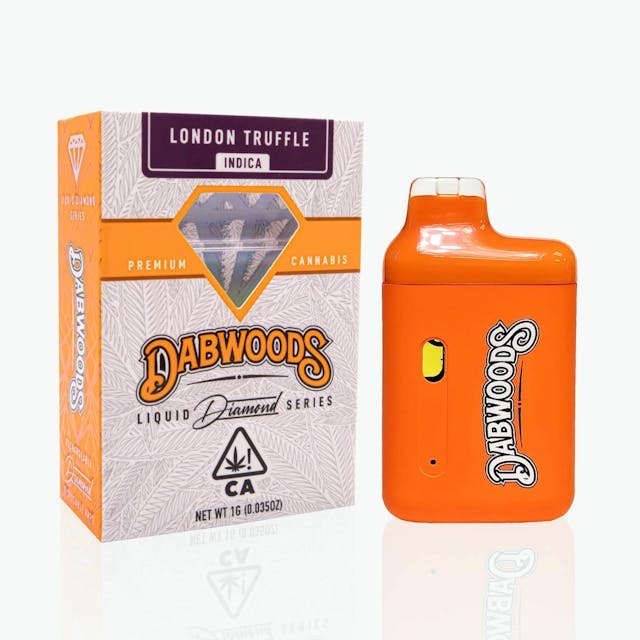 image of Dabwoods LONDON TRUFFLE 1G LIQUID DIAMOND DAB BAR : Vape Pens