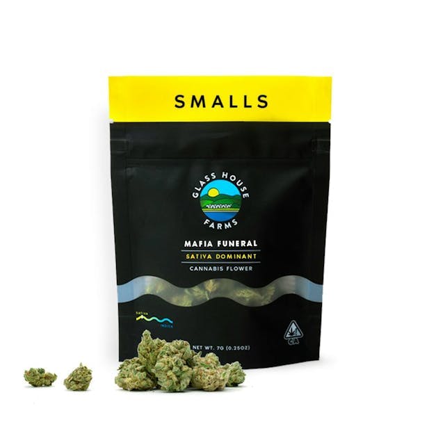 image of Glass House Farms Mafia Funeral  7.0g Pouch Sativa Hybrid : Flowers
