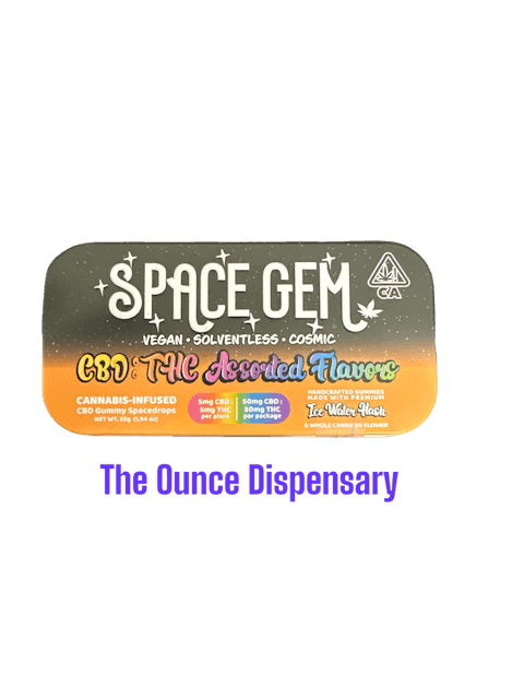 image of Space Gem SpaceDrops CBD Gummy 10pk Assorted Flavors : Edibles