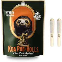 Picture of theKOA DompenHorchata x Jokerz Doubles   Infused Pre Rolls .7g (2pk)