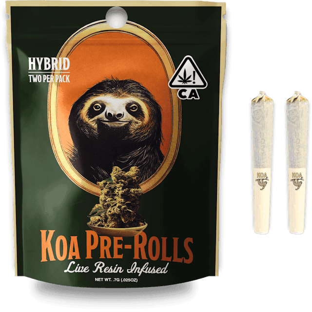 image of KOA Dompen Horchata x Jokerz Doubles   Infused Pre Rolls .7g (2pk) : PreRol Infused