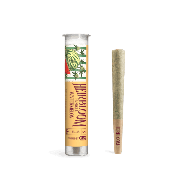 image of Heirbloom Legacy Flower Watermelon Pre Roll : Pre-Roll Flower