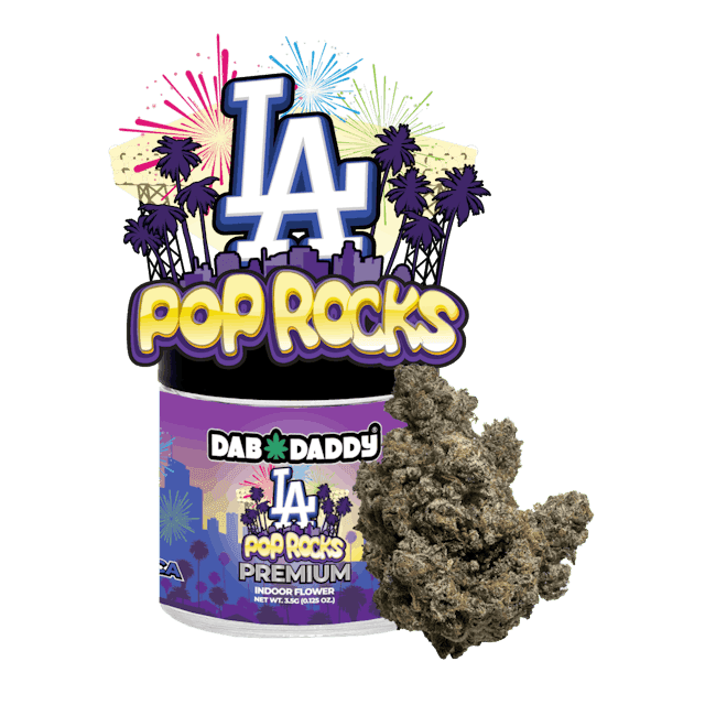 image of Dab Daddy LA Pop Rocks Flower 3.5g : Flowers