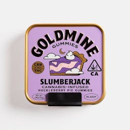 Picture of theGoldmine Gummies Slumberjack Huckleberry Pie Tin