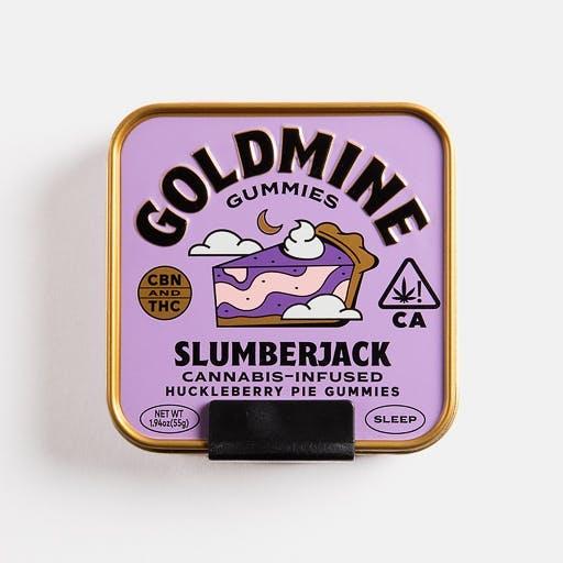 image of Goldmine Gummies  Slumberjack Huckleberry Pie Tin : Edibles