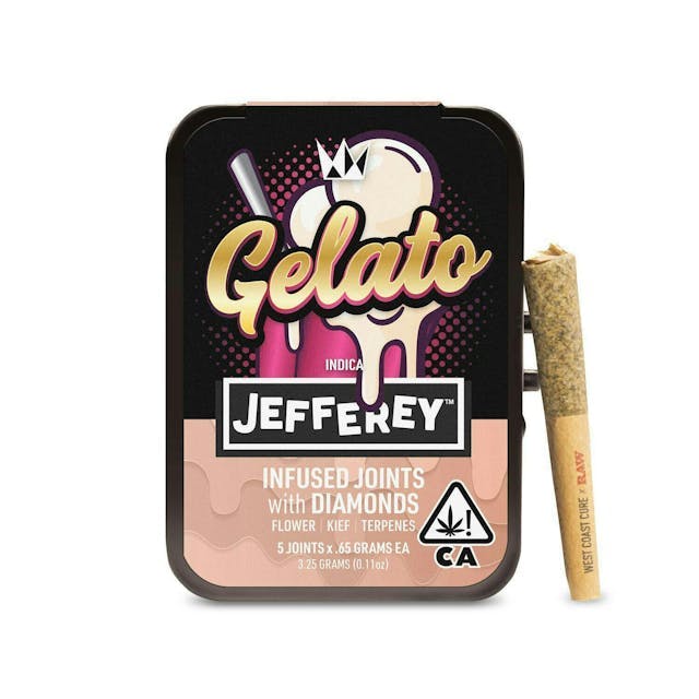 Gelato - Jefferey Infused Joint .65g 5 Pack MMO