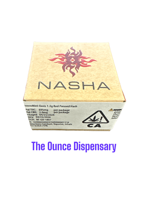 Governmint Oasis - Nasha Red Pressed 1.2g