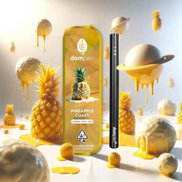 image of KOA Dompen Pineapple Coast 1G Disposable : Vape Pens