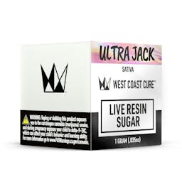 Picture of theWest Coast CureUltra Jack Live Resin Sugar 1g