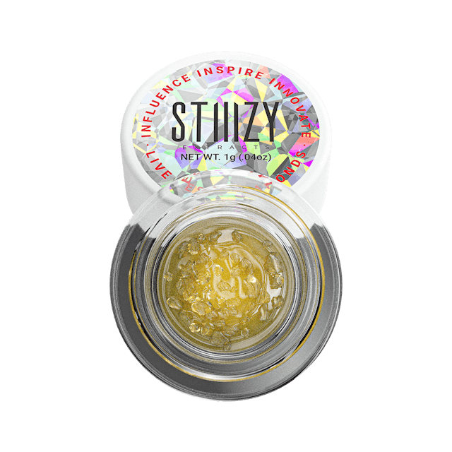 image of STIIIZY RASPBERRY COUGH   Live Resin Diamonds : Concentrates