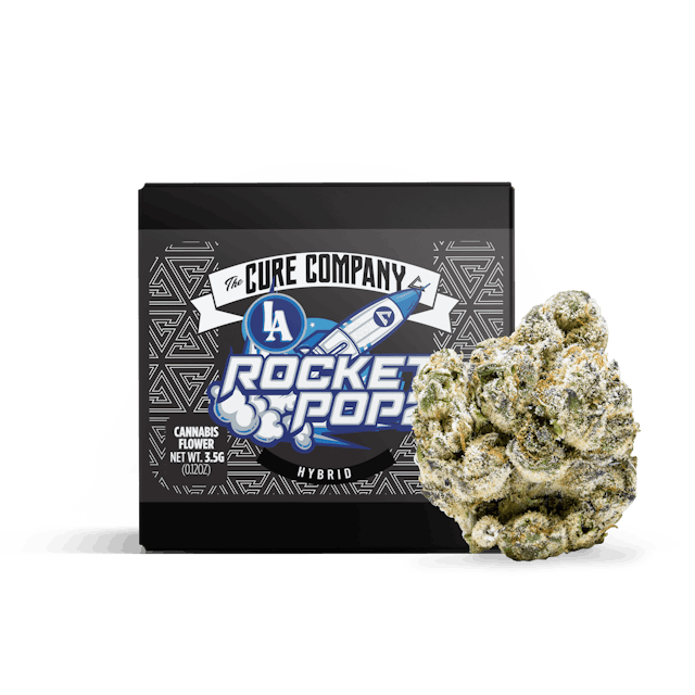 image of The Cure Company LA Rocket Pops   3.5g Flower : Flowers