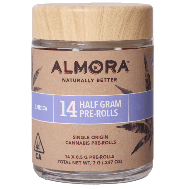 image of Almora Farm Cherry Kush PreRoll 14 Pack   7g : Pre-Roll Flower