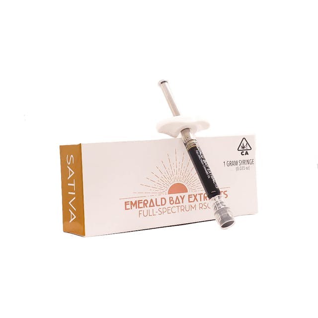 image of Emerald Bay Extracts Blue Dream RSO Syringe (1 Gram) : Concentrates