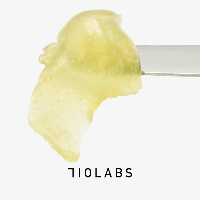 image of 710 Labs Peach Jolly Rancher #5   1st Press Tier 3 Live Rosin  1g : Concentrates