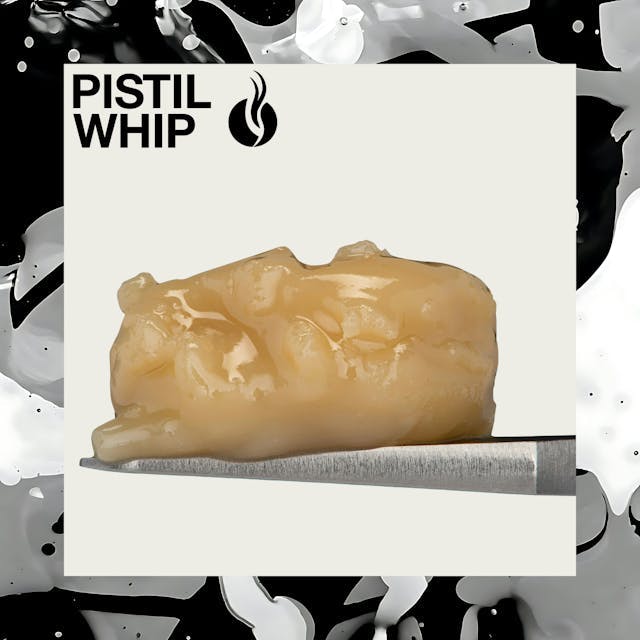 image of Pistil Whip Garlic N Chem Live Rosin Badder (1g) : Concentrates