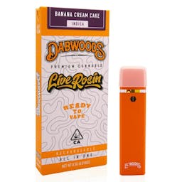 Picture of theDabwoodsBANANA CREAM CAKE LILWOODS .5G LIVE ROSIN ALL IN ONE DEVICE